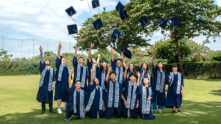 high schools in Bali - BIS students