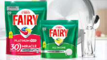 fairy dishwasher tablets