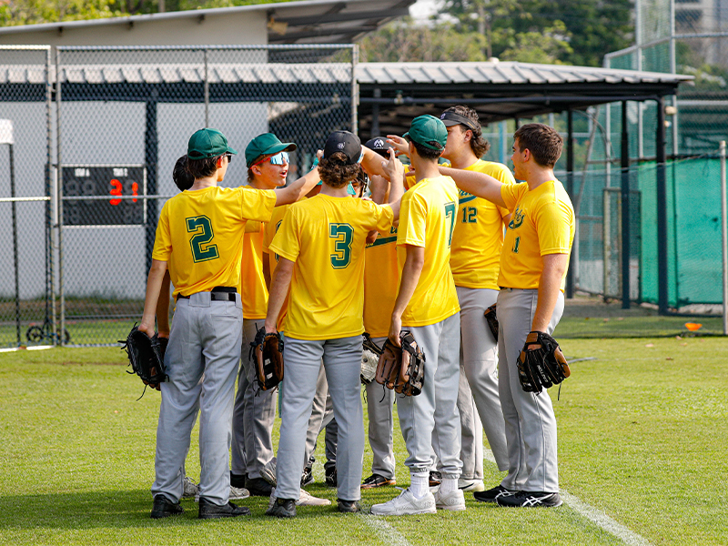 AIS international students softball learning trip