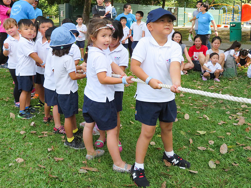 sports at Lorna Whiston Preschool enrichment classes