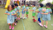 outdoor play activity - Pariposa Preschool