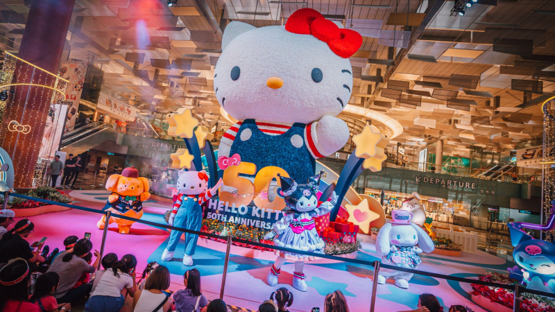 Changi Village and Hello Kitty Festive Wonderland