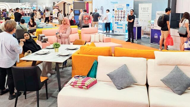 Furniture Singapore: Colourful Living Furniture & Reno Expo