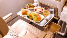 emirates meals in premium economy