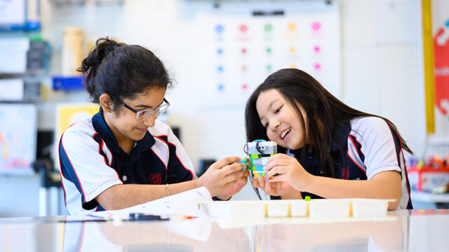 SAIS students Robotics after school enrichment activities