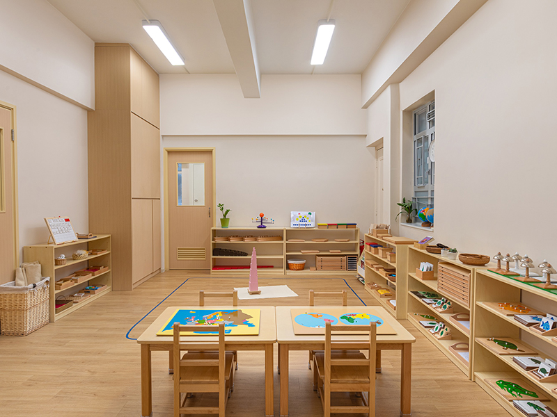 Montessori approach environment - Cosmic Education Group preschool