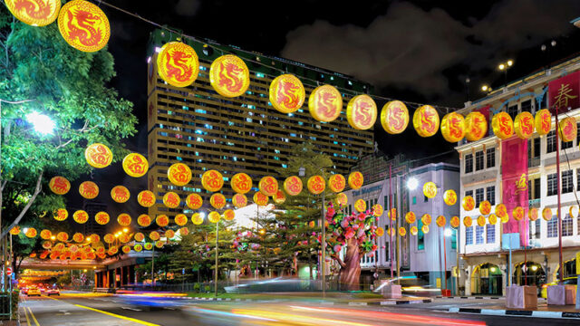 events singapore - Chinatown street light up