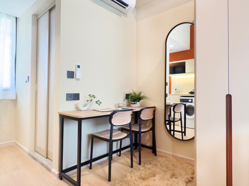 co-living space in singapore - alcove area