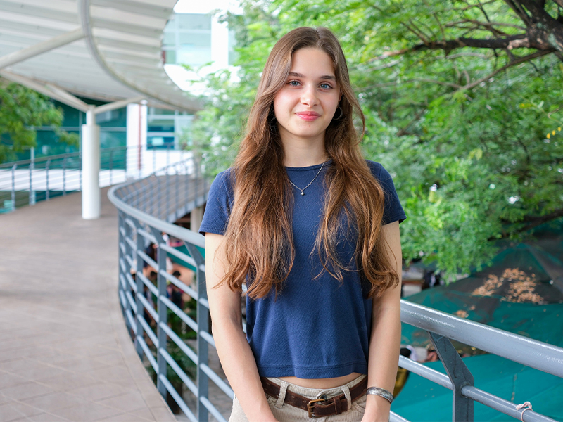 Daria Gutlin IFS on international university fair and career path guidance at the school