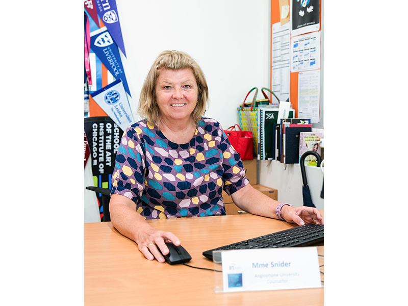 IFS international university counselling team director Kathryn Snider IFS international university counselling team director Kathryn Snider
