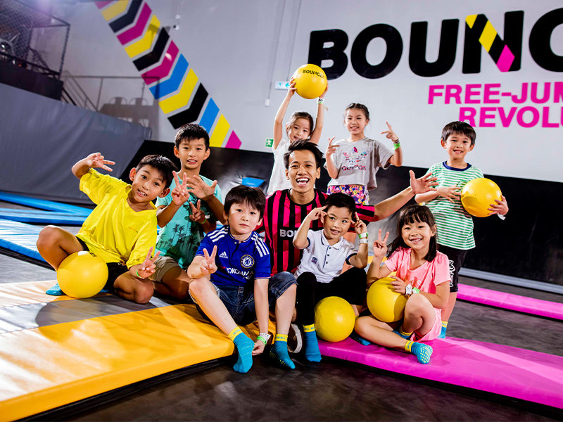 BOUNCE Singapore - holiday camp 