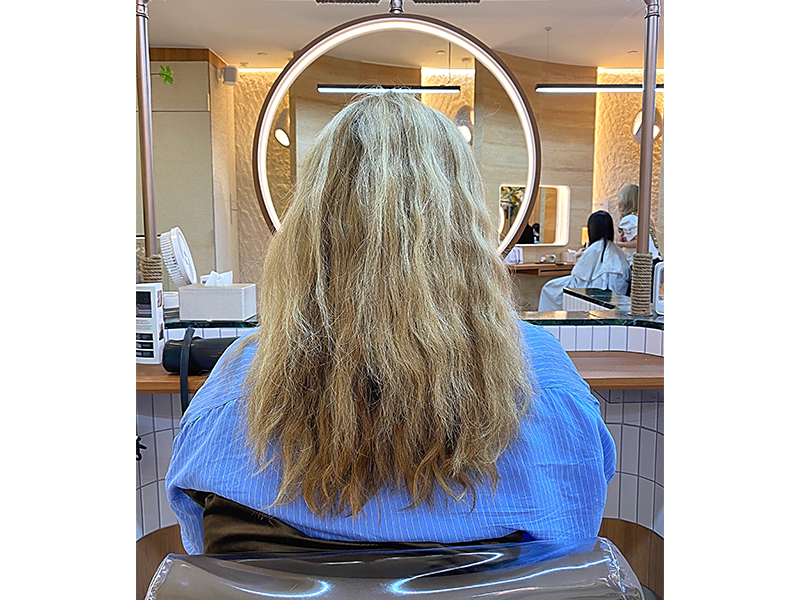 Chez Vous Hair straightening treatments, keratin treatments and anti frizz treatments for frizzy hair
