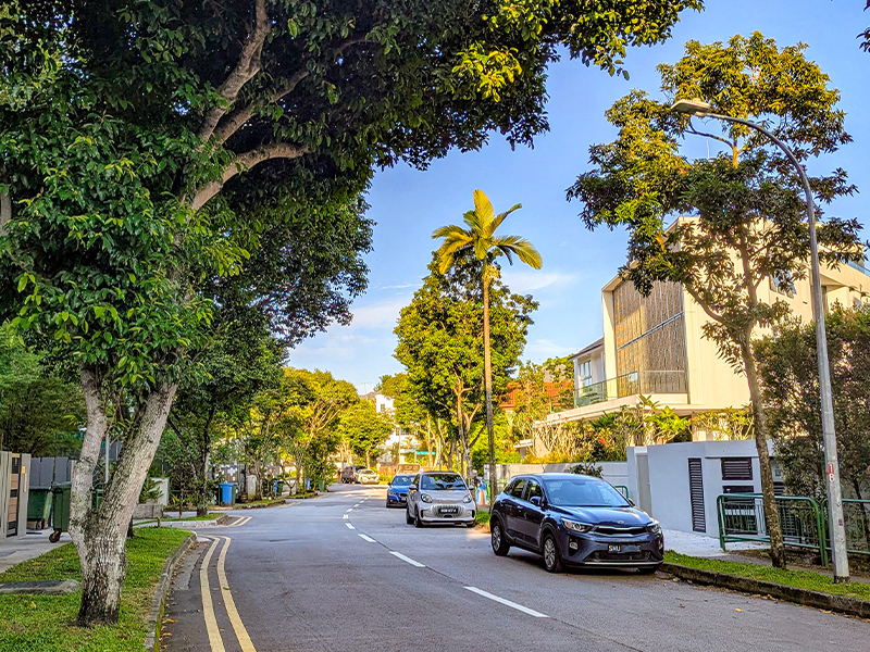 French family living on Jalan Lim Tai See.singapore