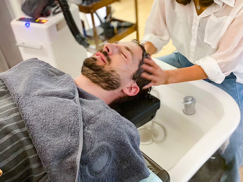 Father's Day gift ideas - hair spa