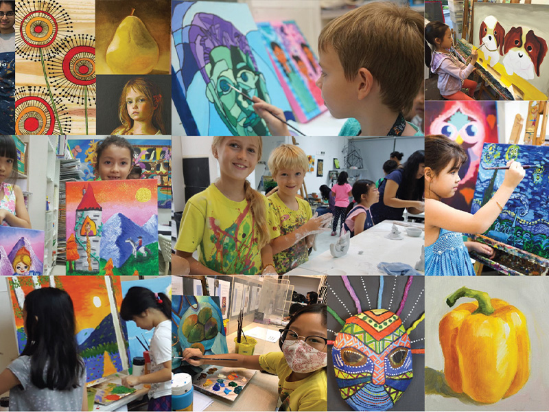 Little Artists - things to do in Singapore - fun activities for kids 