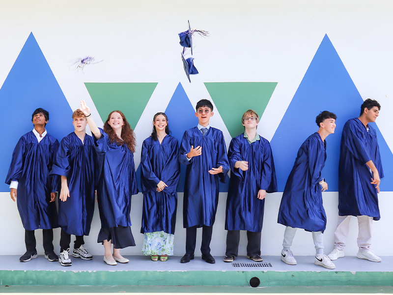 Winstedt School Class of 2025 graduates with WASC accredited diploma