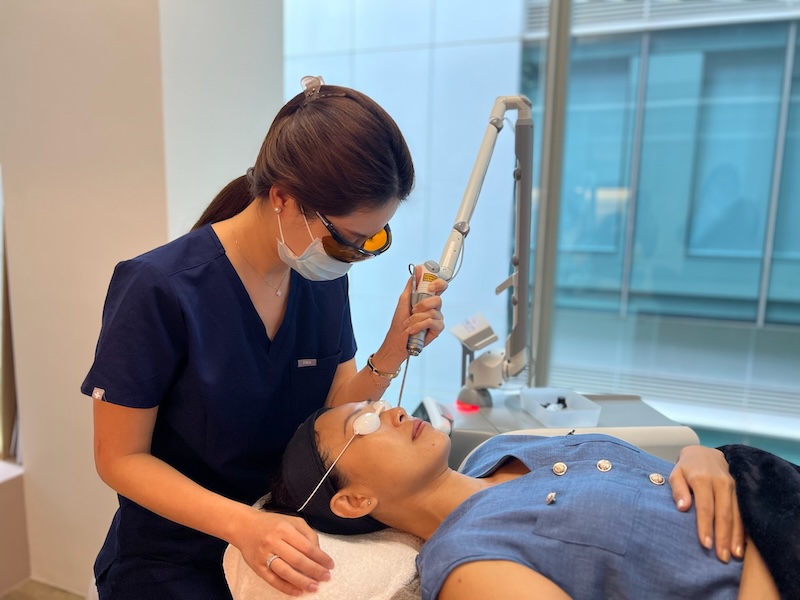 Laser treatment for pigmentation, melasma - Starwalker 4S Laser super pico laser treatment