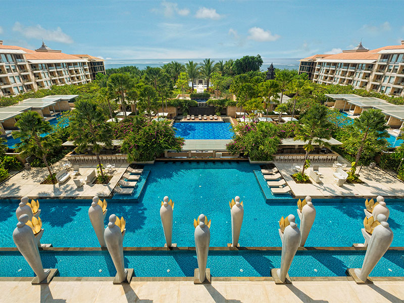 Mulia Bali pool access for Nyepi package