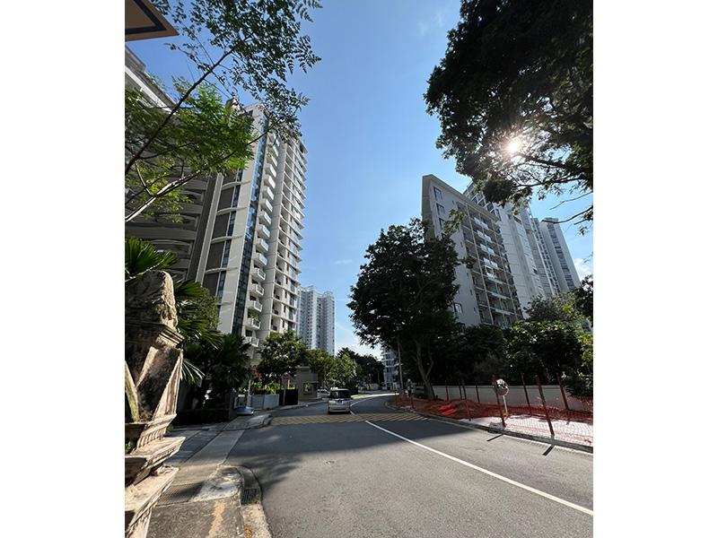 Eric Tang lives in Singapore neighbourhood, Marine Parade, on Amber Road