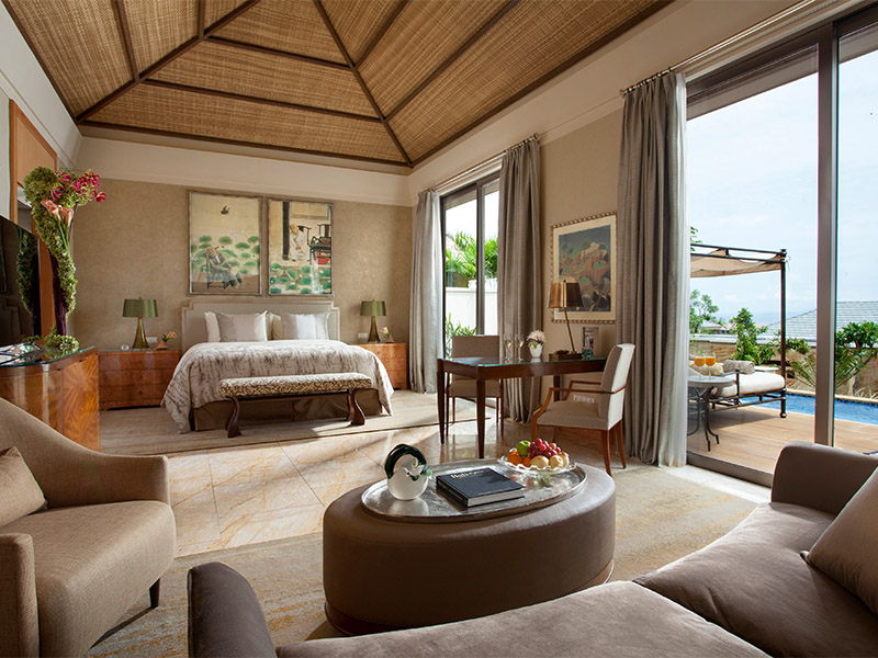 family villas bedroom for Nyepi package