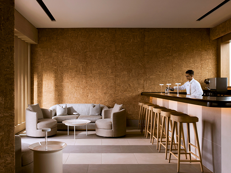 COMO Metropolitan Singapore Sky Bar interiors