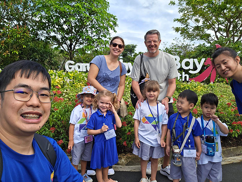preschool activities for kids to Gardens by the Bay with parent involvement