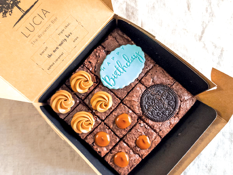 Lucia Brownies - best birthday cakes in singapore