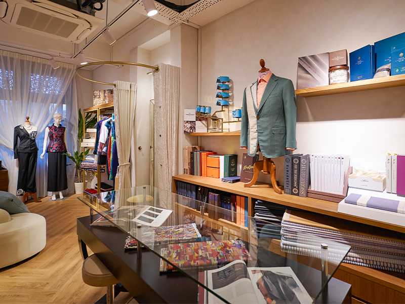 Meiko Tailor - tailors in Singapore for bespoke suits, wedding suits, tuxedos in Singapore and alteration services