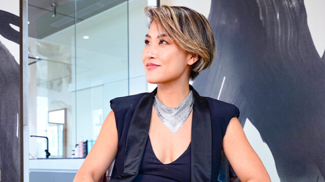 Best salon for hair colour in Singapore - expert hair colourist CK KARKHANIS and founder of Bedford & Grove Salon