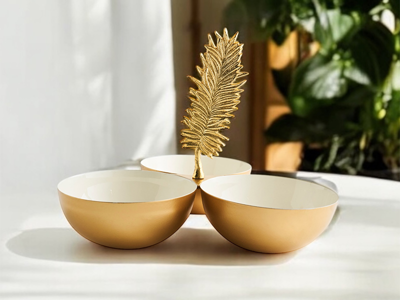 festive tableware for Diwali dinners and christmas