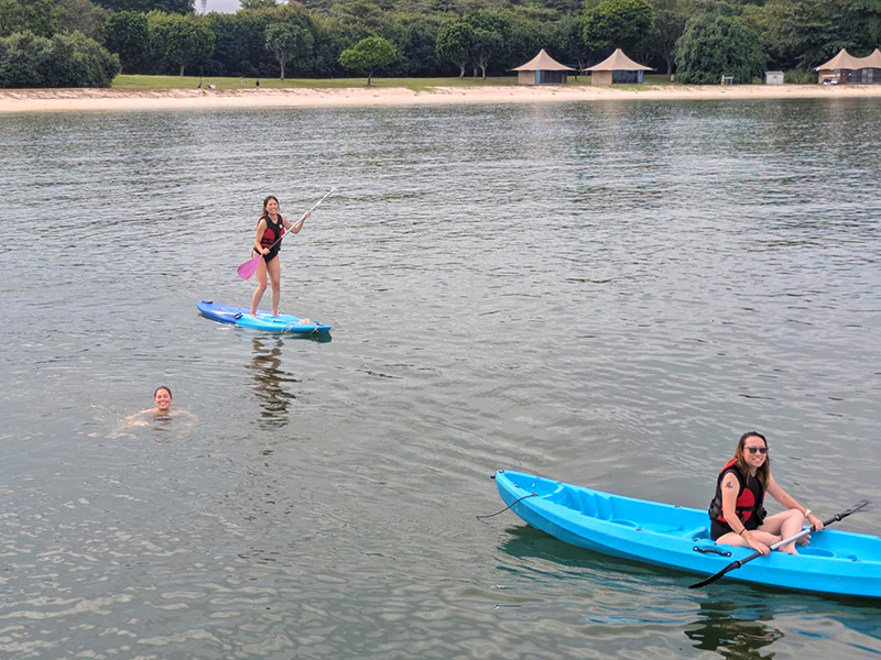 water activities with renting a yacht in Singapore