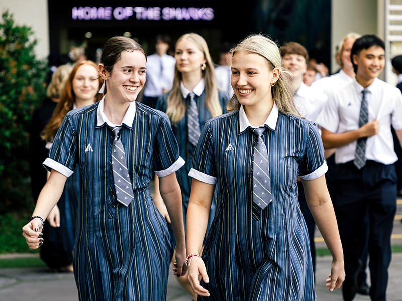 Australian International School - students preparing for university admission