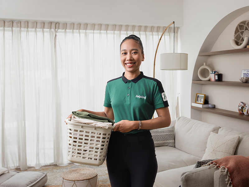 Helpling - cleaning company in Singapore - cleaning service - elder care 