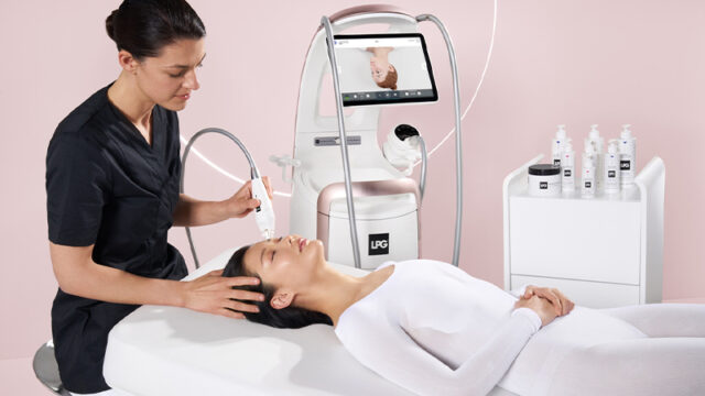 LPG endermologie lymphatic drainage massage at Chez Moi de Beaute - benefits of lymphatic drainage massage, body contouring, face lifting