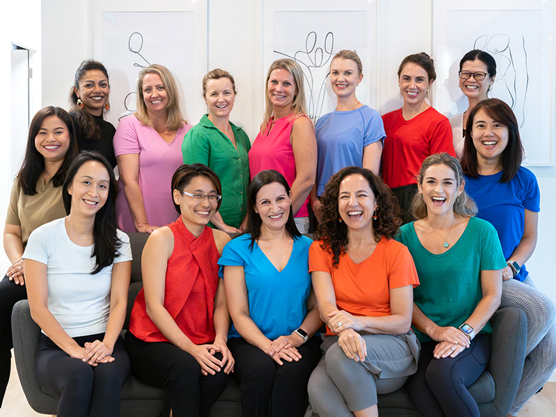 physiotherapists looking after women's health - physiotherapy clinic