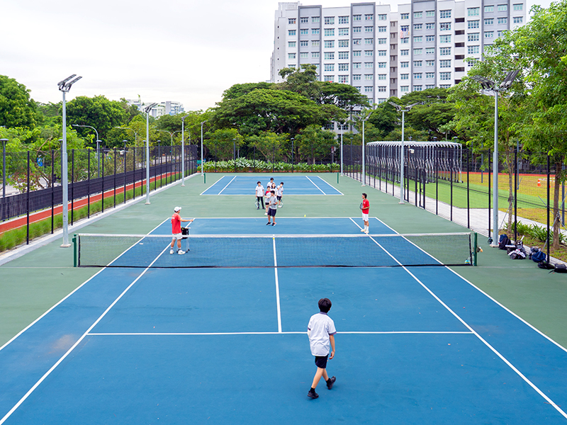 tennis court - XWA Singapore