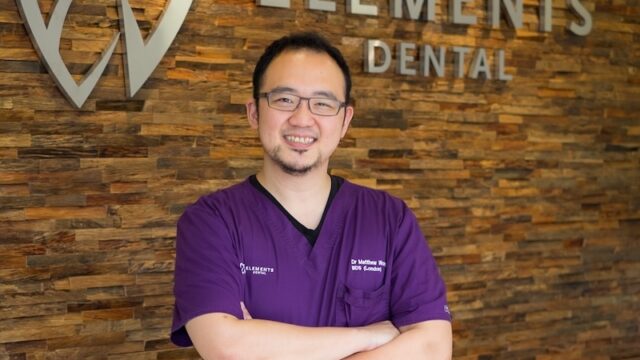 Dr Matthew Wong Aesthetic dentistry in Singapore - how to improve your smile with teeth whitening in Singapore or minimal prep veneers at Elements Dental in Bukit Timah