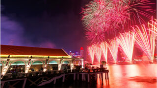 Countdown in Singapore - new year 2025 - new years eve