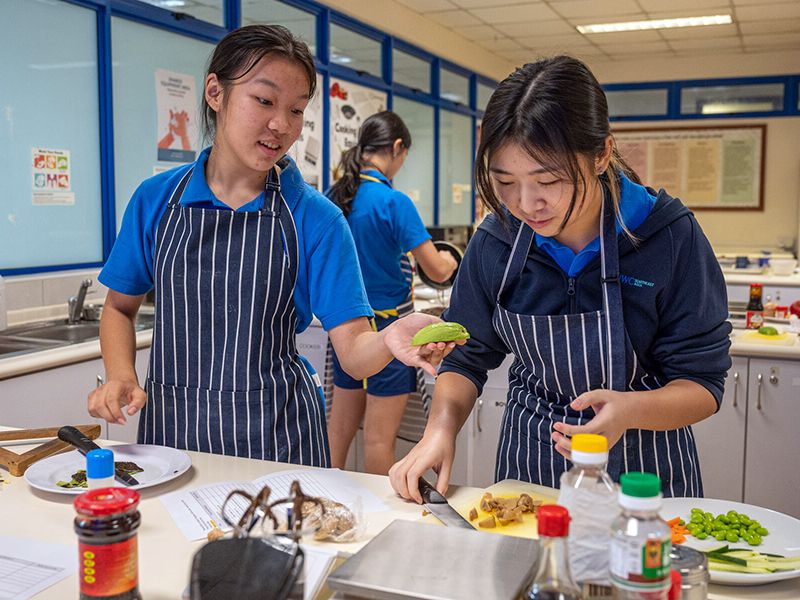 High school students in IBDP Food Tech - United World College High school students in IBDP Food Tech - United World College