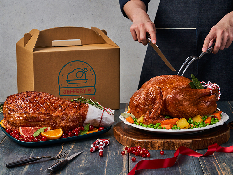 Turkey Delivery Singapore - Christmas lunch - roast turkey in Singapore - Christmas meal 