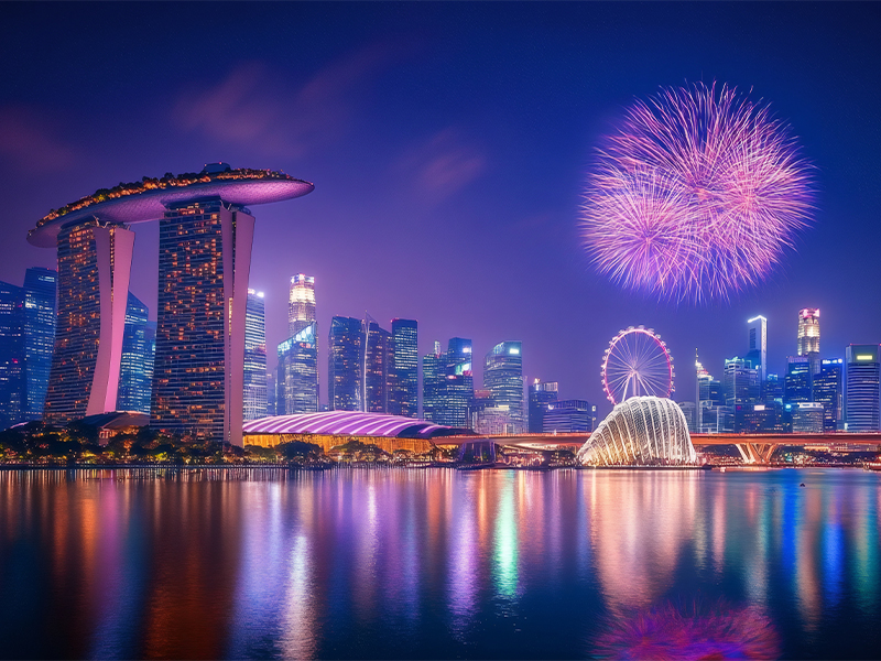 Marina Bay Countdown 2026 - new years eve 