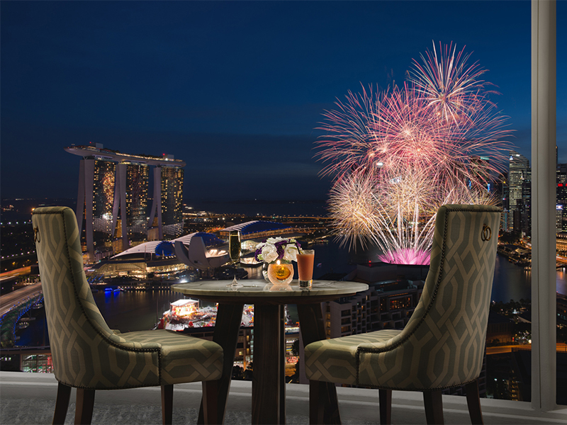 Pan Pacific Singapore - countdown in Singapore - new years eve 