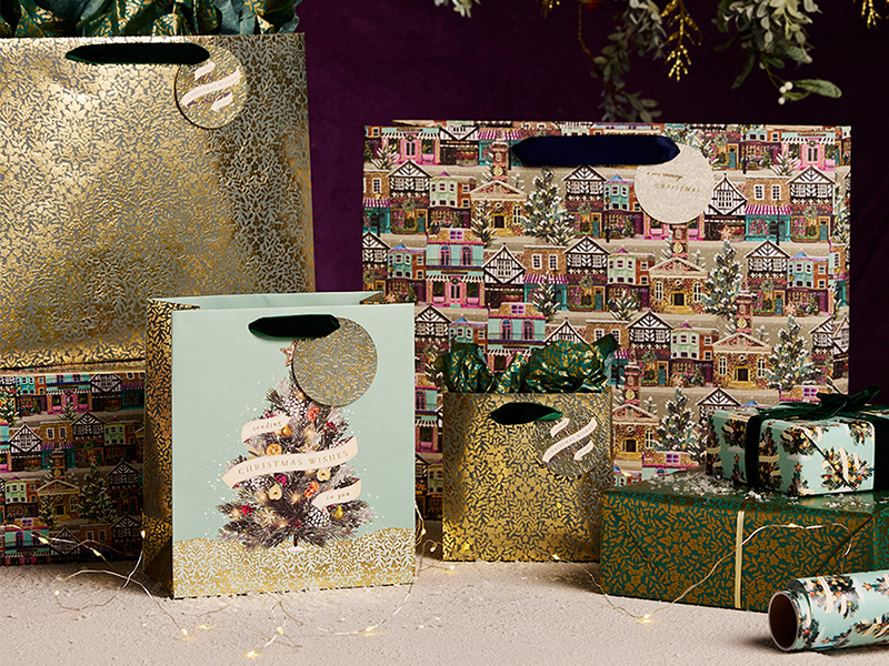 Christmas wrapping paper!