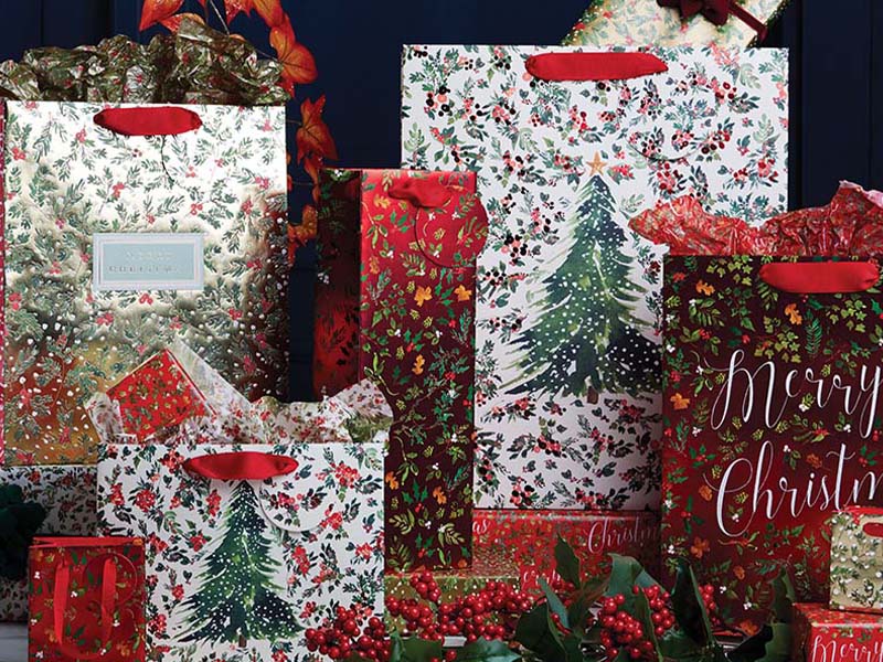 Christmas wrapping paper!