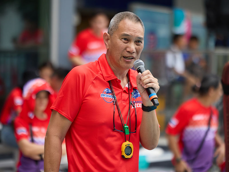 Cognita schools Singapore swim coach