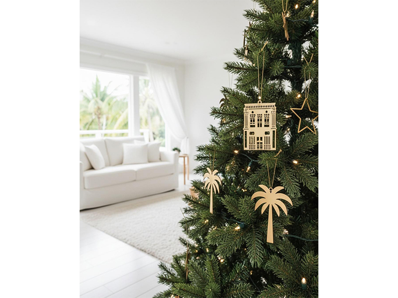 christmas decorations at AROO