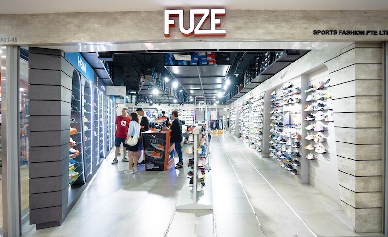 Queensway Shopping Centre - running shoes from Nike, ASICS, Adidas, Hoka, streetwear and the Liverpool FB Store Singapore, sports shoe stores near me
