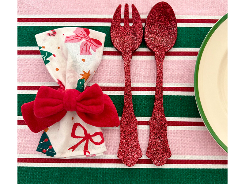 festive tableware