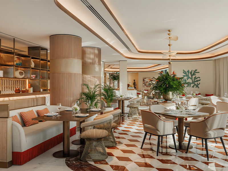 11 restaurants at Jumeirah Marsa Al Arab, 