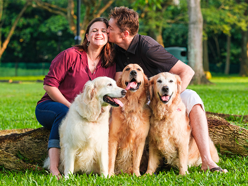 Laura Yates and husband - building connections for life